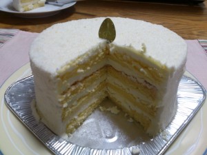 バタークリームケーキ