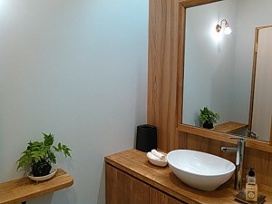 松山古町　美容室　アクール　トイレ